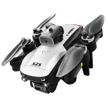 S2S Drone 4K HD Dual Camera Brushless Motor RC Helicopter Foldable Quadcopter