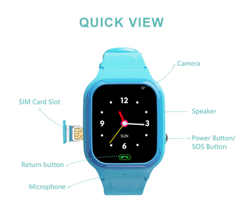 VALDUS New Arrival Kids Watch Video Call 4G Smart Watch With Sim Card for Kids