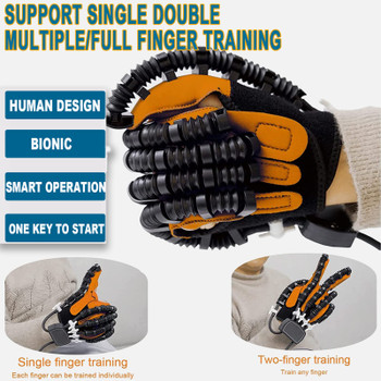 Paraplegic Hand Finger Movement Trainer Stroke Rehabilitation Robot Gloves
