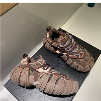 Walking Style Chunky Sneaker Casual Retro Height-increasing Shoes Men Sneaker Walking Style Chunky Sneaker Casual Retro Height-increasing Shoes Men Sneaker