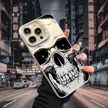 For iPhone 17 Air Skeleton Phone Case for iPhone 15 14 13 Pro 12 11 Pro Xs X XR For iPhone 17 Air Skeleton Phone Case for iPhone 15 14 13 Pro 12 11 Pro Xs X XR