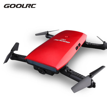 GoolRC T47 6-Axis Gyro WIFI FPV 720P HD Camera Drone Quadcopter Foldable Mini G-sensor RC Selfie Drone RTF Quad Toys New