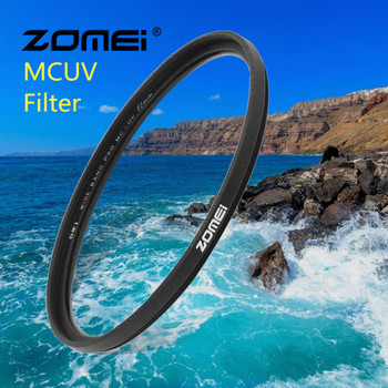 Zomei MCUV Camera Filter Protecting Lens Filter For Canon Nikon SLR DSLR Camera 49mm 52mm 55mm 58mm 62mm 67mm 72mm 77mm 82mm