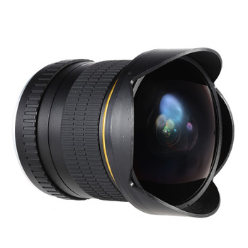 8mm F/3.5 Ultra Wide Angle Fisheye Lens for Canon DSLR Cameras 1200D 760D 750D 700D 750D 600D 70D 60D 5D II III 6D 7D