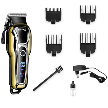 110v-240v Turbocharged rechargeable hair clipper professional hair trimmer for men electric cutter hair cutting machine haircut