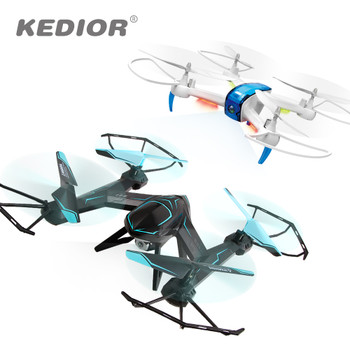 KEDIOR Hero 3 Multicopter Drone with Camera Live Video HD 720P FPV RC Quadcopter 13mins Flying Remote Helicopter Toys VS X8SW