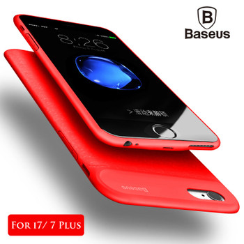 Baseus Battery Charger Case For iPhone 7 / 7 Plus 5000/7300mAh Ultra Slim Power Bank Case External Backup Charging Case Cover