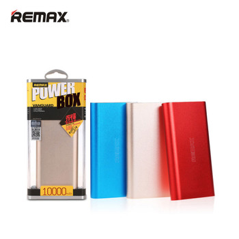 REMAX Power Bank Real 10000mAh USB External Mobile Backup Powerbank Battery for iPhone iPod iPad mobile Phone Universal Charger