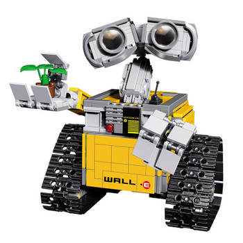 024 New 687pcs Idea Robot WALL E Legoings Building Blocks Kit Toys For Children Education Gift Compatible Bricks Toy 16003