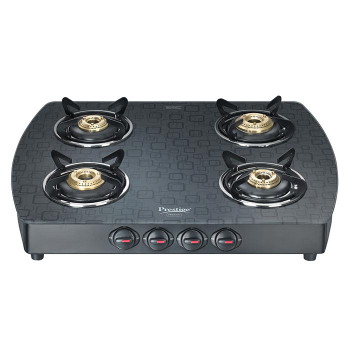 Prestige Schott Glass Top Gas Stoves GTS 04-D