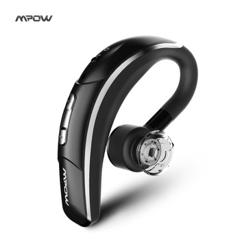  New Mpow Wireless Bluetooth 4.1 Headset Headphones with CSR chip Clear Voice Capture Tech microphone handsfree single ear phone