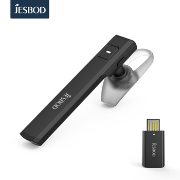 2017 JESBOD J05 Bluetooth Headphone Car Driver Wireless Earphone handsfree call Noise Canceling Headset with Mic &amp; Charging box