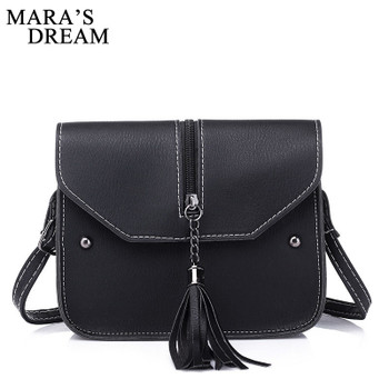 Mara's Drea Brand 2018 New Vintage Casual PU Leather Women Handbags Ladies Small Shopping Bag Shoulder Messenger Crossbody Bags