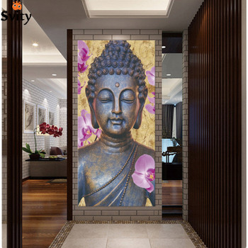 New ! Abstract Printed Hotoke Buddhism Buddha Painting Picture Cuadros Decor Buda Canvas Art For Bed Room No framed F1641