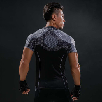 Iron Man Hottoys T Shirt Captain America 3D Printed T-shirts Men Avengers Fitness Male Quick Dry Bodybuilding Crossfit Tops