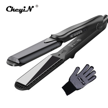 Interchangeable 4 in 1 Fast Hair Straightener Corn Wave Plate Electric Hair Crimper Large To Small Waver Corrugated Flat Iron