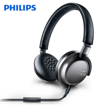 PHILIPS F1 HIFI  Original  Headsets High Resolution Fever Phone Call Wire Control with Wheat Headphone Support Official Test