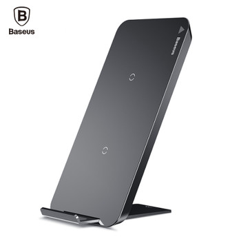 Baseus Qi Wireless Charger For iPhone X 8 Samsung S9 S8 S7 S6 Edge Note 8 Phone Fast Wireless Charging Pad Docking Dock Station