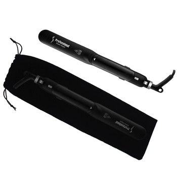 Professional Ceramic Vapor Hair Straighter Steam Function Flat Iron with Argan Oil Infusion Straightening Irons