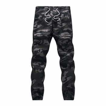 100 Cotton Mens Jogger Autumn Pencil Harem Pants 2018 Men Camouflage Military Pants Loose Comfortable Cargo Trousers Camo Jogger