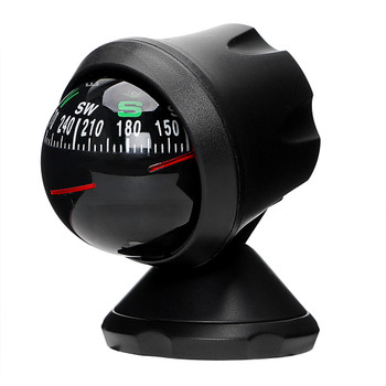 Auto Navigation Compass Ball with Adhesive Outdoor Direction Guidance Tool Interior Accessories Plastic Car Ornaments Decoration