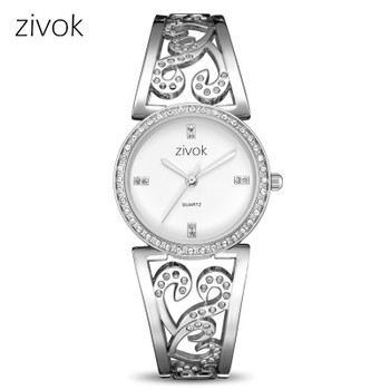 Creative zivok Women Bracelet Watch Fashion Brand Lovers Quartz Wrist Watches Women Clock Relogio Feminino xfcs Reloj Mujer