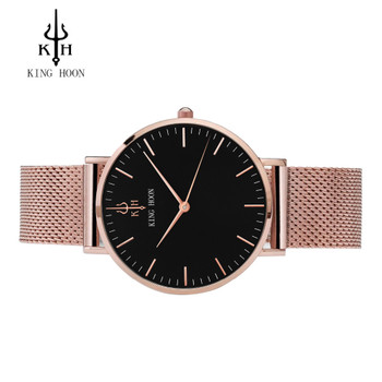 KING HOON Women Watches Luxury Brand Fashion Quartz Ladies Stainless Steel Bracelet Watch Casual Clock montre Femme reloj mujer