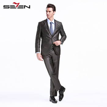 Seven7 Groom Wedding Suit For Men Formal Slim Fit Tuxedos Prom Suits Set Latest Designs Male Pants Jacket Clothes 2018 703C1293