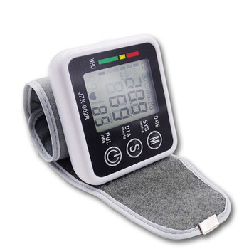 Beurha Household Wrist Type Microcomputer Intelligent Type Electronic  Blood Pressure Monitor Black Health Care Household Health