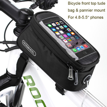 5.5" Bicycle Bike Mobile Cell Phone Holder Waterproof Bag for Oneplus 5/3T/3/Leeco le 2/1s/Asus zenfone max/3/pro/Huawei honor 8