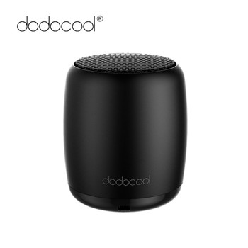 dodocool Mini Portable Speaker Rechargeable Bluetooth Speaker with Mic Wireless Speaker Music Selfie Remote Shutter Control