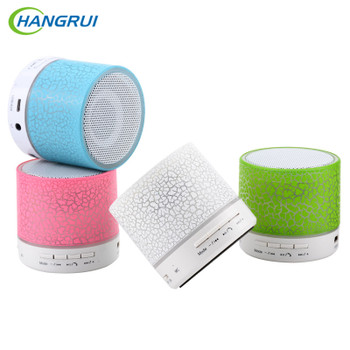 HANGRUI A9 Bluetooth Speaker Mini Wireless Loudspeaker LED TF USB Subwoofer bluetooth Speakers mp3 stereo audio music player