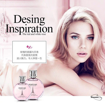 50ml French Female Eau De Perfumes Spray for Sexy Women Fragrances Body Antiperspirant Sweat Liquid Pheromones in Spray Bottle