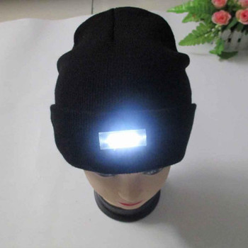 LED Lighting Winter Cap Multifunction Cap for Reading Working Special Unisex Hats for Christmas New Year Party Creative Design