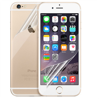 RISIEA 5pcs Front+5pcs back clear glossy Screen Protector Film Guard For iphone X 8 4 4S 5 5S SE 6 6S plus 7 8 plus 