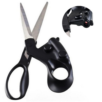 High Quality Straight Fast Laser Guided Scissors Sewing Laser Scissors Cuts Household Scissors with Battery