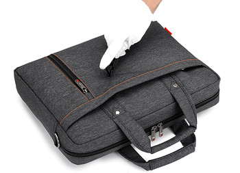 Burnur 12 13 14 15 15.6 17 17.3 Inch Waterproof Computer Laptop Notebook Tablet Bag Bags Case Messenger Shoulder for Men Women