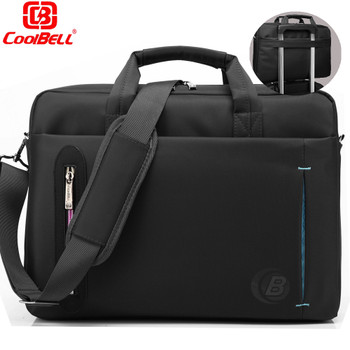 2017 Brand 17.3 15.6 inch Laptop Bag 17 15 Notebook Computer Bag Waterproof Messenger Shoulder Bag Men Women Briefcase Business