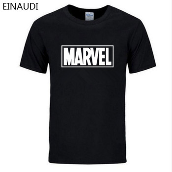 EINAUDI 2018 New Fashion MARVEL t-Shirt men cotton short sleeves Casual male tshirt marvel t shirts men tops tees