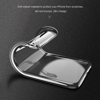 CAFELE Soft Silicon case For iPhone 5 5s SE 6 6s 7 8 plus X Ultra Thin Fashion Transparent Back case Cover For iPhone cases