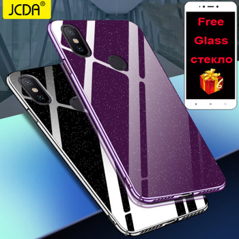Xiaomi Mi 8 SE case Cover Redmi 5 plus Case JCDA Crystal Back mi a1 a2 Cover redmi note 5a prime 4 4X 5S MIX 2S S2 6A 6 6x case 
