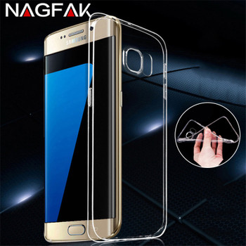 Transparent Soft Cases For Samsung Galaxy S7 S8 S9 Plus Note 8 Ultra Thin Silicone Cover For Samsung A3 A5 A7 2017 Case Cover