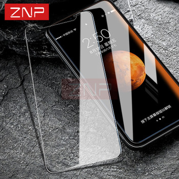 ZNP 0.26mm 9H Premium Tempered Glass For iphone X 8 7 6 6s Plus Screen Protector For iphone X 8 7 6 6s 5 5s 4 Protective Glass