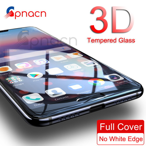 GPNACN 3D Tempered Glass For Huawei P20 Plus Pro P10 Lite Premium Full Cover Screen Protector Film For Honor 9 Lite V10 Case