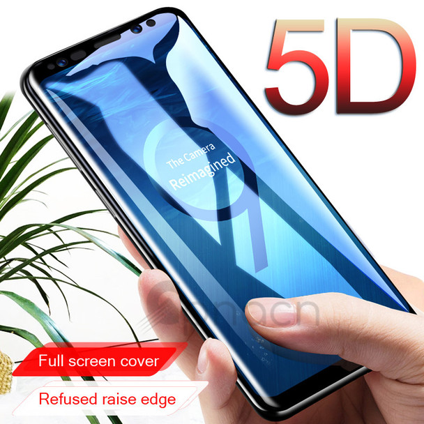 GPNACN 5D Curved Full Cover Tempered Glass For Samsung Galaxy S8 S9 Plus S7 Edge Screen Protector Film For Samsung Note 8 Glass