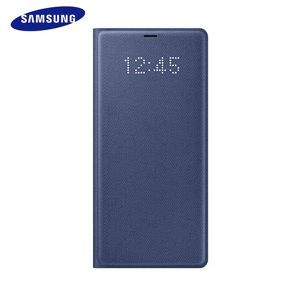 Samsung Galaxy Note 8 Note8 LED View Wallet Cover Original Flip Case Shockproof Luxury Cases and Covers 360 Cute Accessories