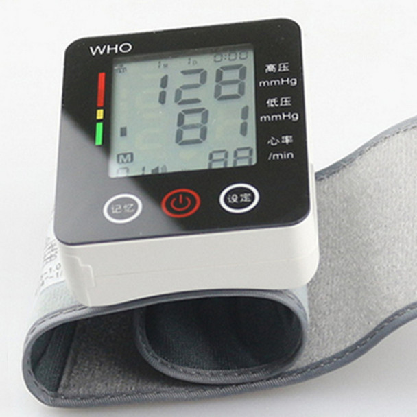 New 1Pc Health Care Touch Wrist Type Blood Pressure Monitor Watch Medical Arm Meter Pulse Drop Shipping Wholesale