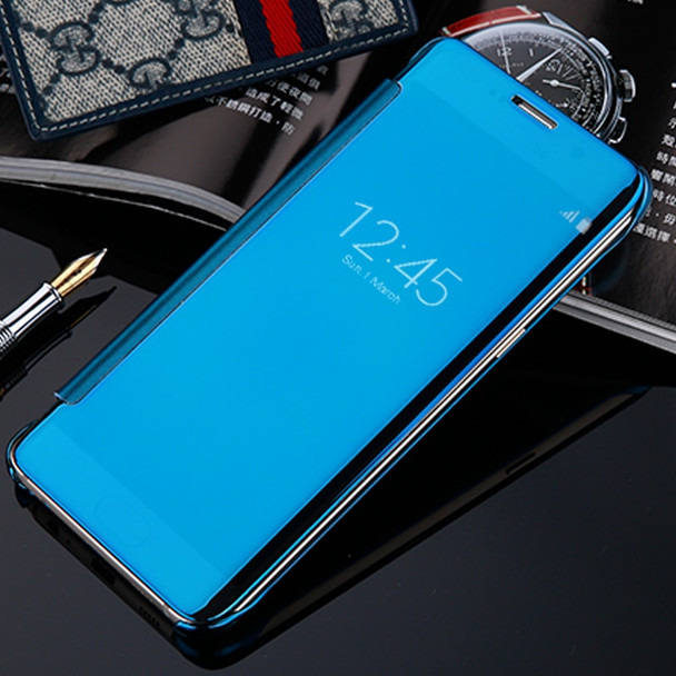 CTRINEWS Luxury Mirror Clear View Smart Flip Case For Samsung Galaxy S7 S7 Edge Leather Cover For Samsung C5 C7 Phone Case