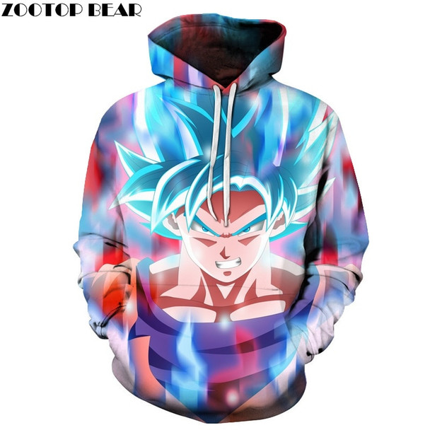 Dragon Ball Hoodies Men Women 3D Hoodie Dragon Ball Z Sweatshirts Anime Fashion Casual Tracksuits Boy Jackets Hooded Pullover