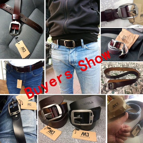 MEDYLA Dropship High Quality Genuine Leather Luxury Strap Male Belts For Men Jeans Casual Belt Pin Buckle Masculine Cummerbund MEDYLA Dropship High Quality Genuine Leather Luxury Strap Male Belts For Men Jeans Casual Belt Pin Buckle Masculine Cummerbund